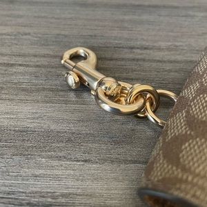 Coach bag charm